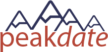 PEAKDATE logo